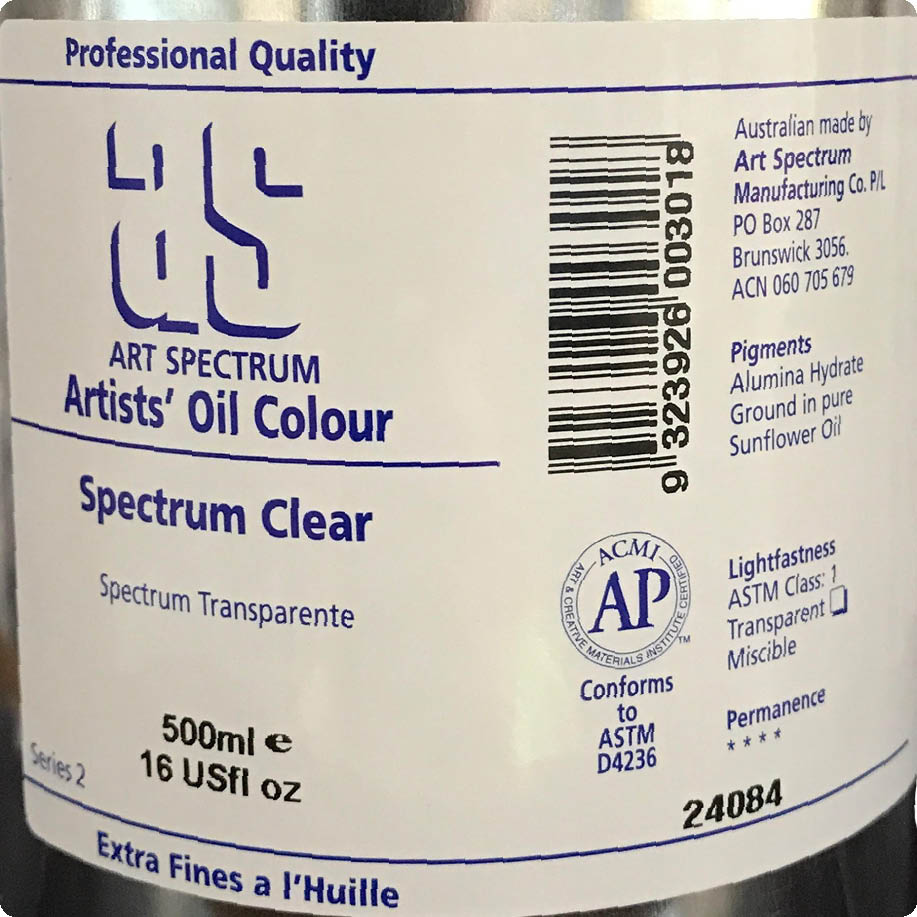 Oil Mediums Art Spectrum