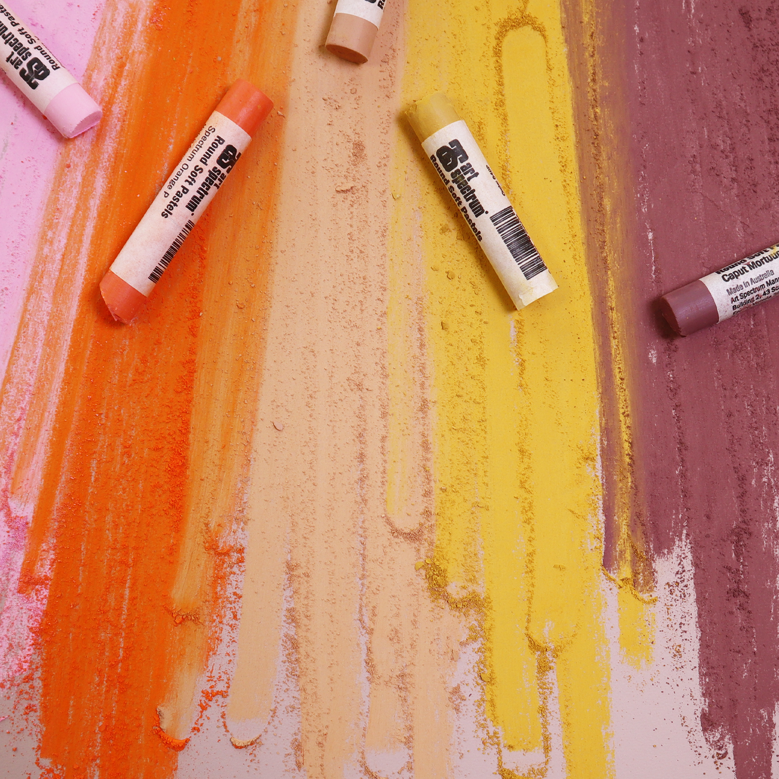 Soft Round Pastels Single Sticks - Art Spectrum