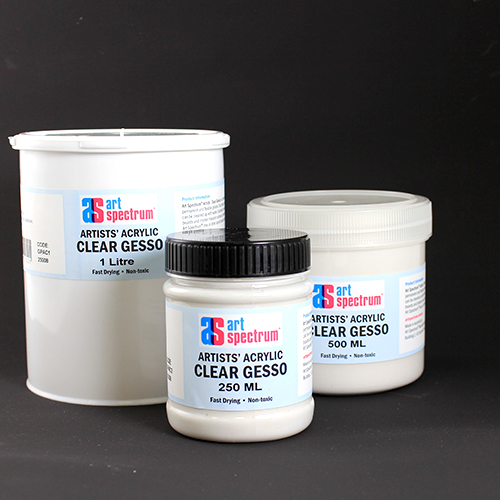 Artists' Acrylic Gesso Clear Art Spectrum